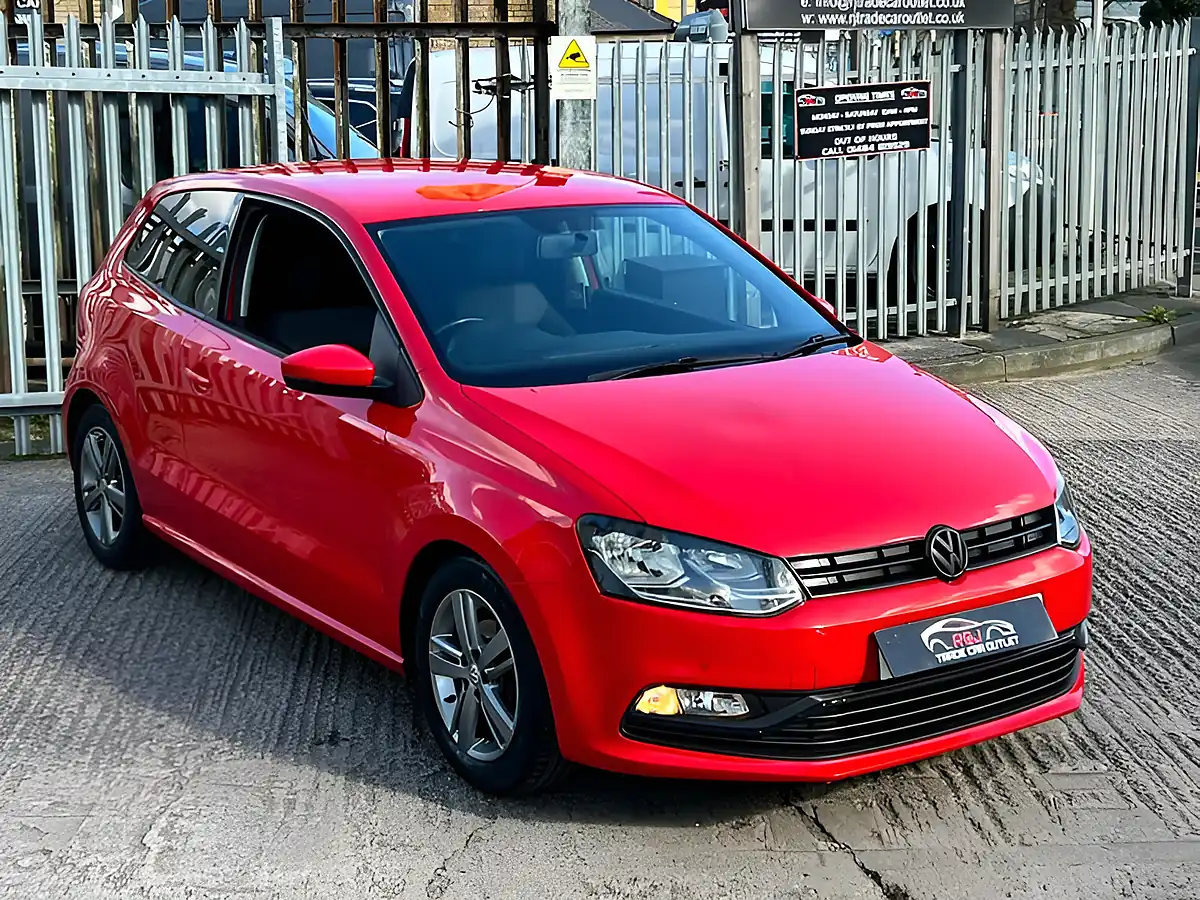 Used 2016 Volkswagen Polo Match Red - Interior and Exterior details 4