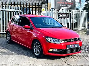 Used 2016 Volkswagen Polo Match Red - Interior and Exterior details 6