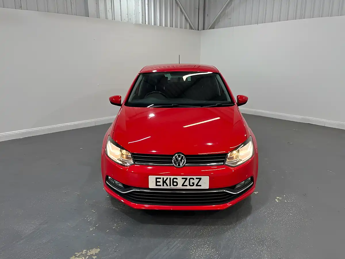 Used 2016 Volkswagen Polo Match Red - Interior and Exterior details 2