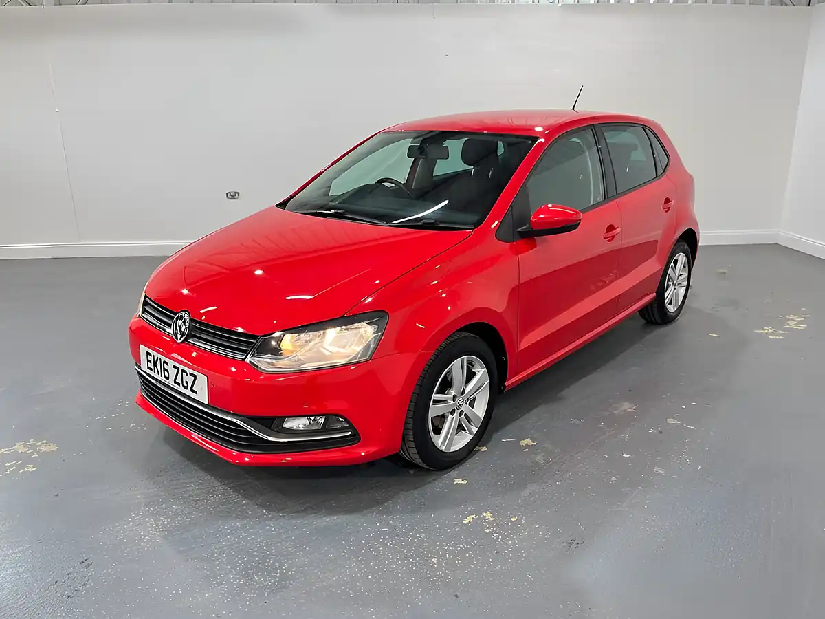 Used 2016 Volkswagen Polo Match Red - Interior and Exterior details 3