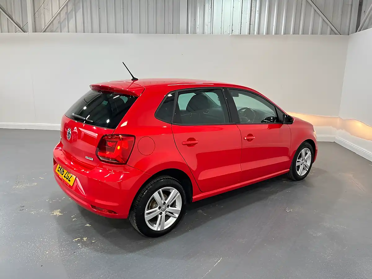 Used 2016 Volkswagen Polo Match Red - Interior and Exterior details 4