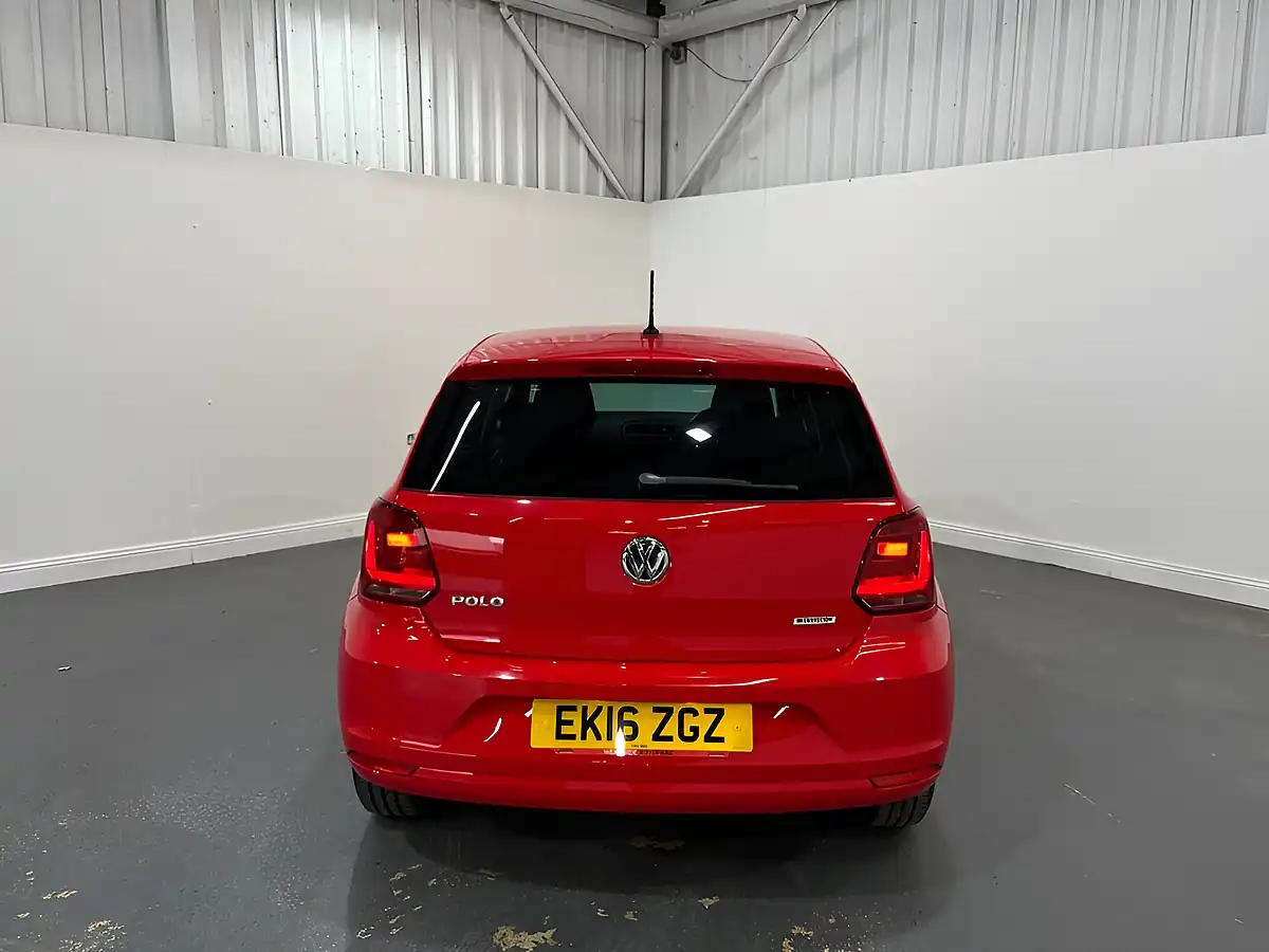 Used 2016 Volkswagen Polo Match Red - Interior and Exterior details 5