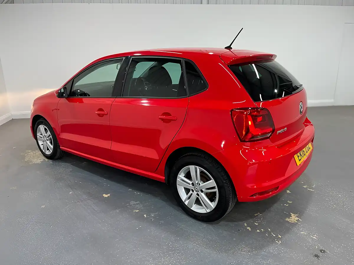 Used 2016 Volkswagen Polo Match Red - Interior and Exterior details 6
