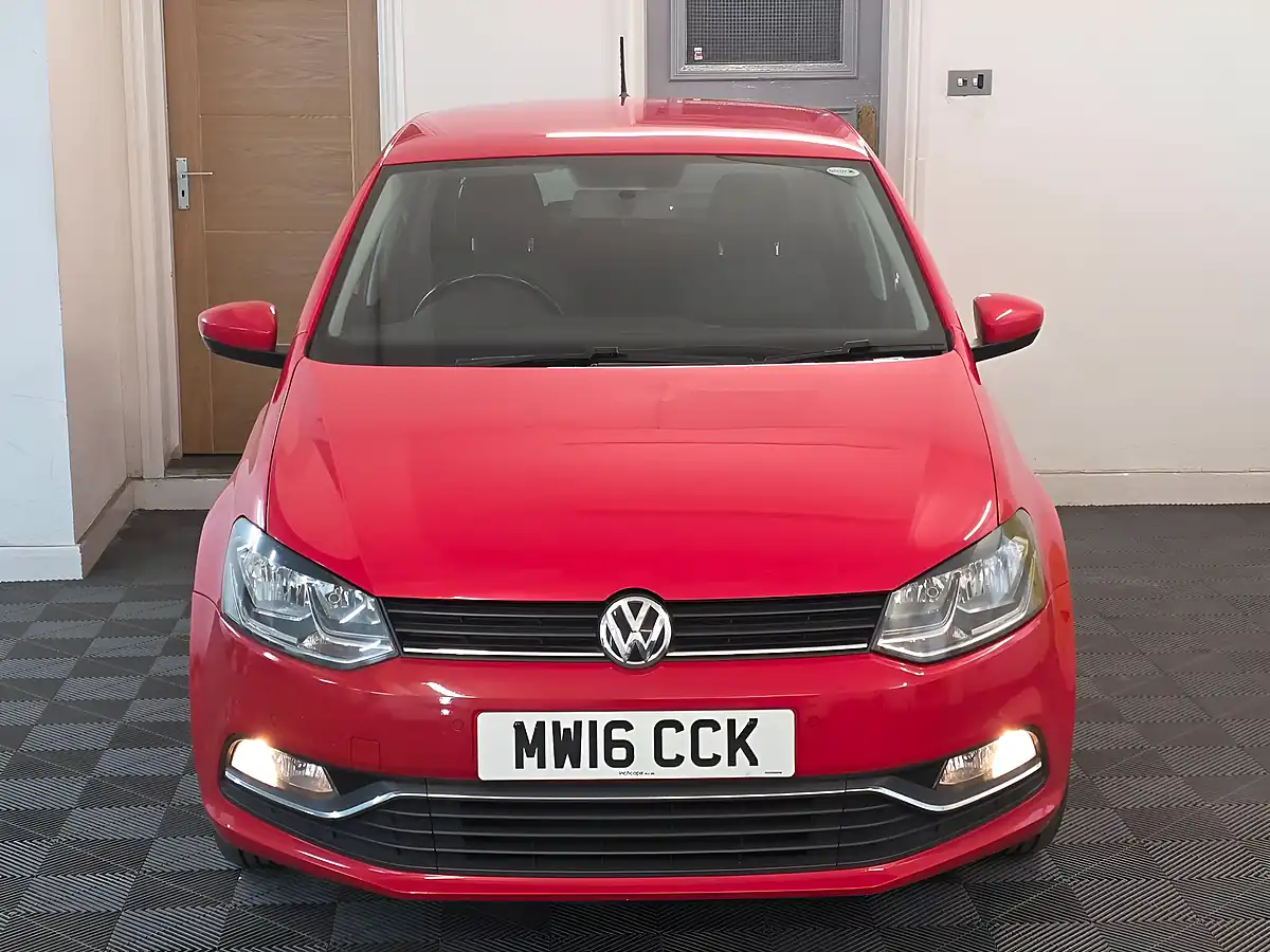 Used 2016 Volkswagen Polo Match Red - Interior and Exterior details 2