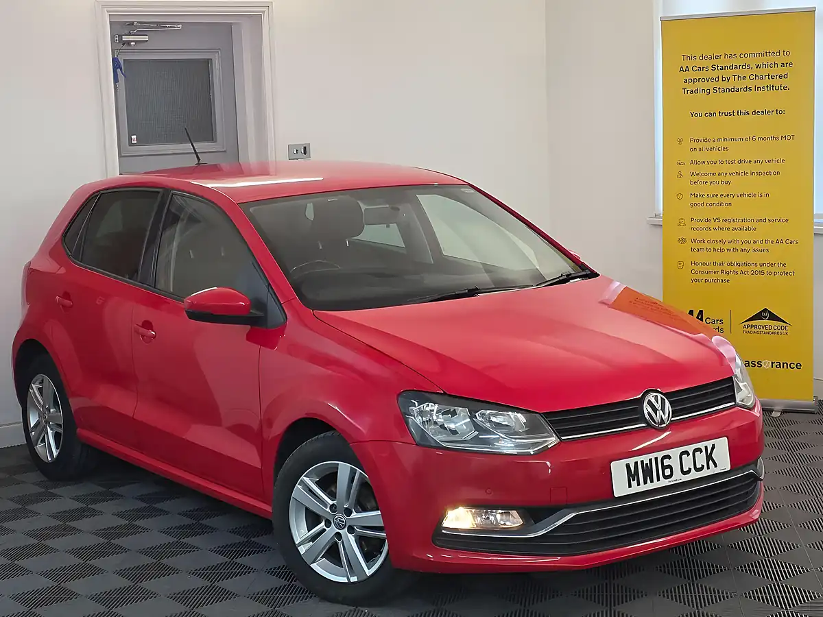 Used 2016 Volkswagen Polo Match Red - Interior and Exterior details 3