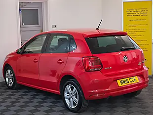 Used 2016 Volkswagen Polo Match Red - Interior and Exterior details 6