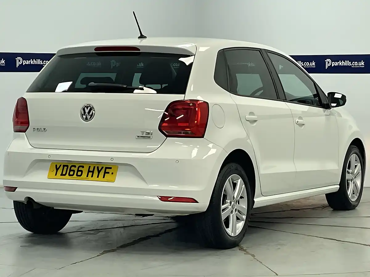 Used 2016 Volkswagen Polo Match White - Interior and Exterior details 4
