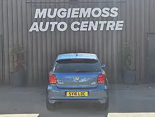 Used 2016 Volkswagen Polo R-Line Blue - Interior and Exterior details 5