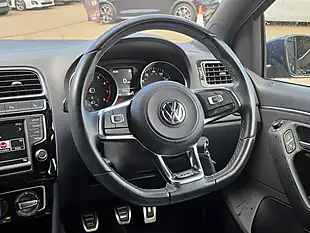 Used 2016 Volkswagen Polo R-Line Blue - Interior and Exterior details 8