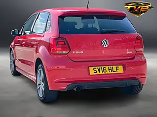 Used 2016 Volkswagen Polo R-Line Flash Red - Interior and Exterior details 8