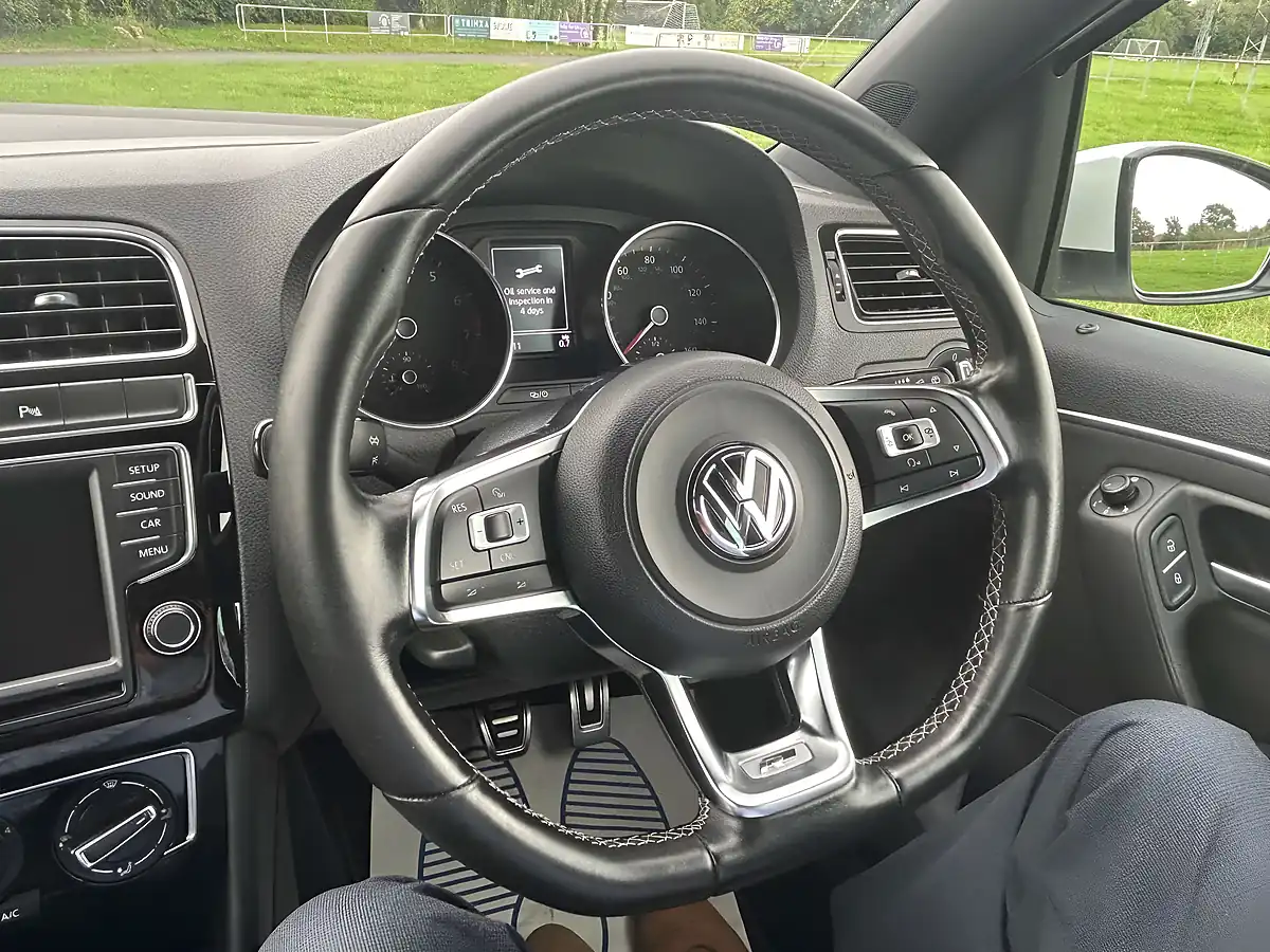Used 2016 Volkswagen Polo R-Line White - Interior and Exterior details 15