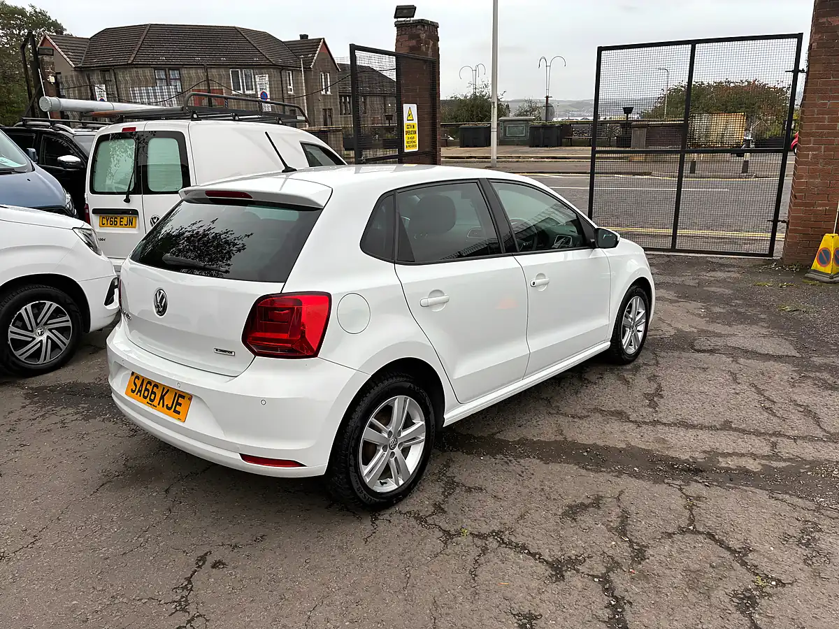 Used 2016 Volkswagen Polo Tech Match White - Interior and Exterior details 3