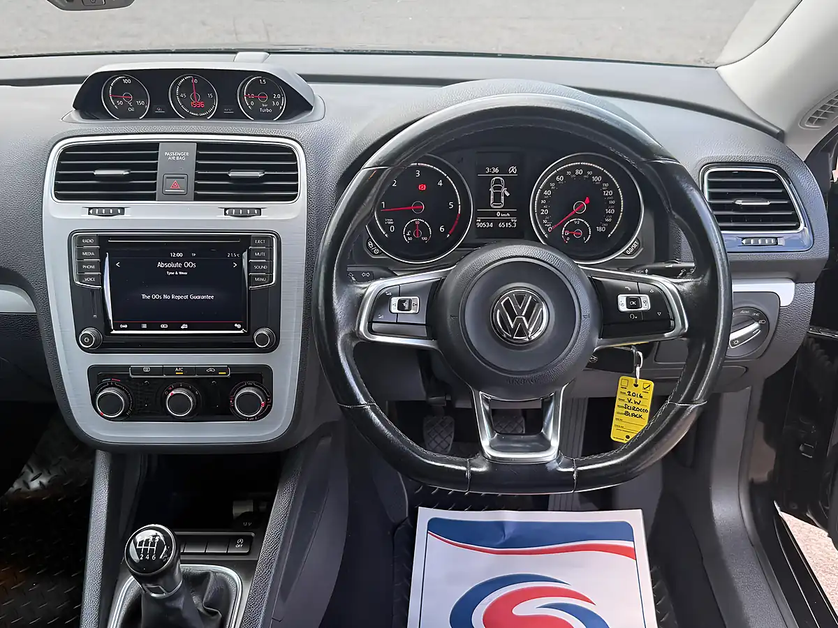 Used 2016 Volkswagen Scirocco Bluemotion Tech Euro 6 Black - Interior and Exterior details 11