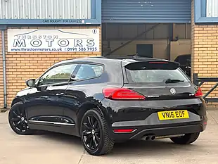 Used 2016 Volkswagen Scirocco Bluemotion Tech Euro 6 Black - Interior and Exterior details 3