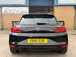 Used 2016 Volkswagen Scirocco Bluemotion Tech Euro 6 Black - Interior and Exterior details 8