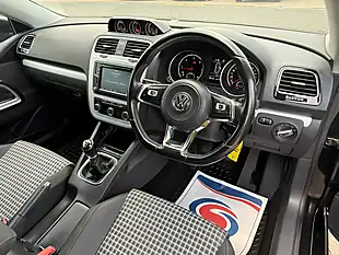 Used 2016 Volkswagen Scirocco Bluemotion Tech Euro 6 Black - Interior and Exterior details 9