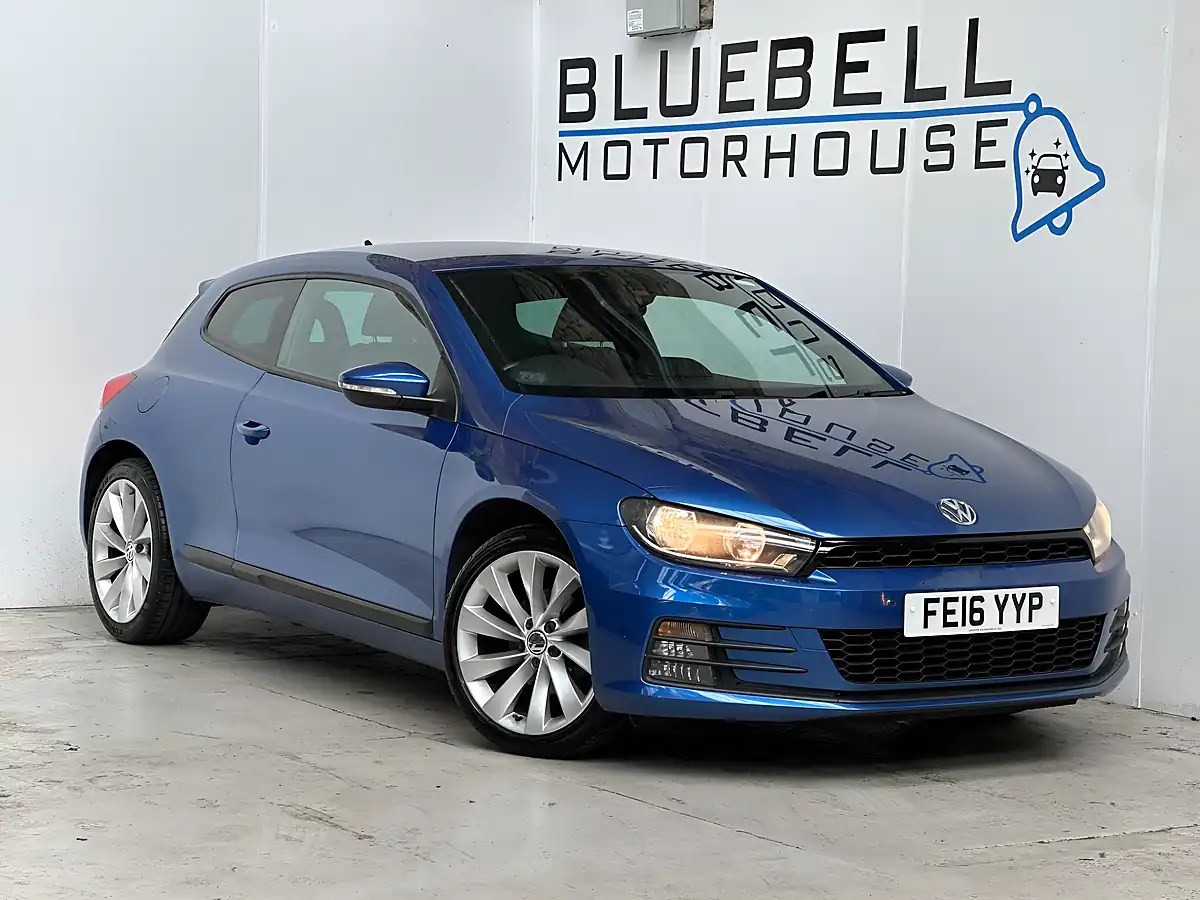 Used 2016 Volkswagen Scirocco Bluemotion Tech GT Rising Blue - Front View