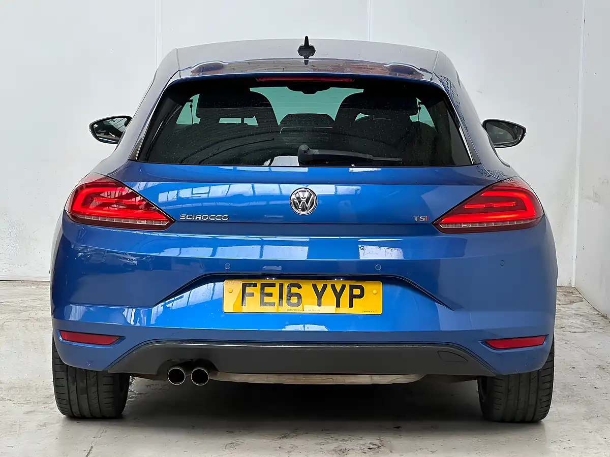 Used 2016 Volkswagen Scirocco Bluemotion Tech GT Rising Blue - Interior and Exterior details 5