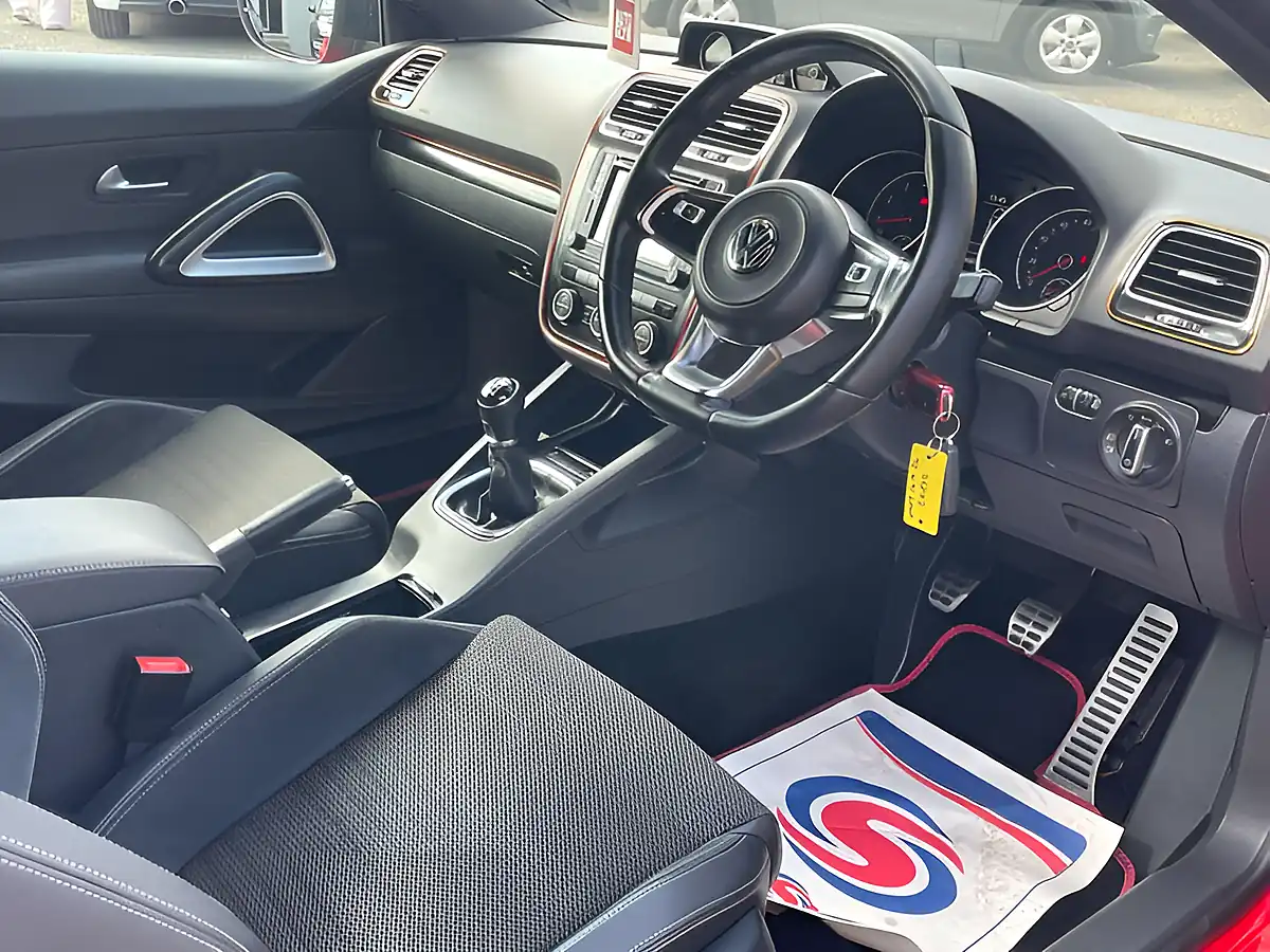 Used 2016 Volkswagen Scirocco GT Black Edition Red - Interior and Exterior details 11