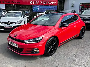 Used 2016 Volkswagen Scirocco GT Black Edition Red - Interior and Exterior details 2