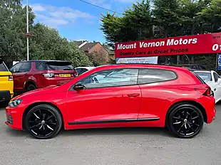 Used 2016 Volkswagen Scirocco GT Black Edition Red - Interior and Exterior details 3