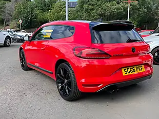 Used 2016 Volkswagen Scirocco GT Black Edition Red - Interior and Exterior details 4