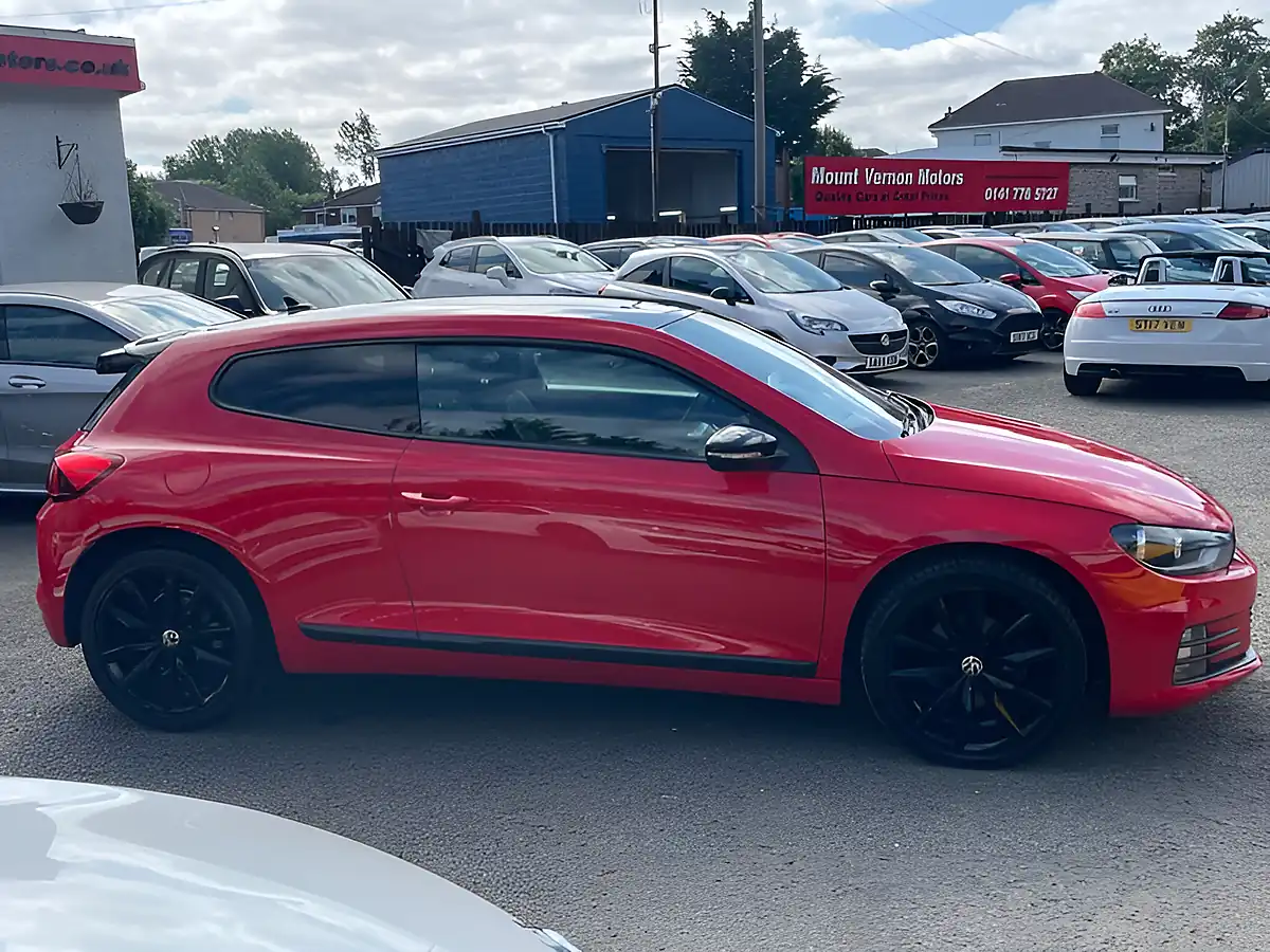 Used 2016 Volkswagen Scirocco GT Black Edition Red - Interior and Exterior details 7
