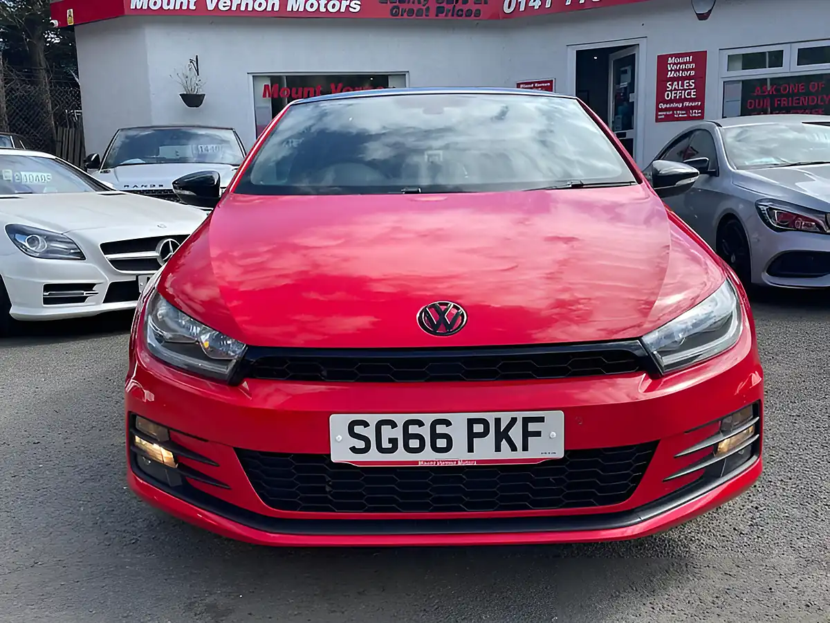 Used 2016 Volkswagen Scirocco GT Black Edition Red - Interior and Exterior details 9