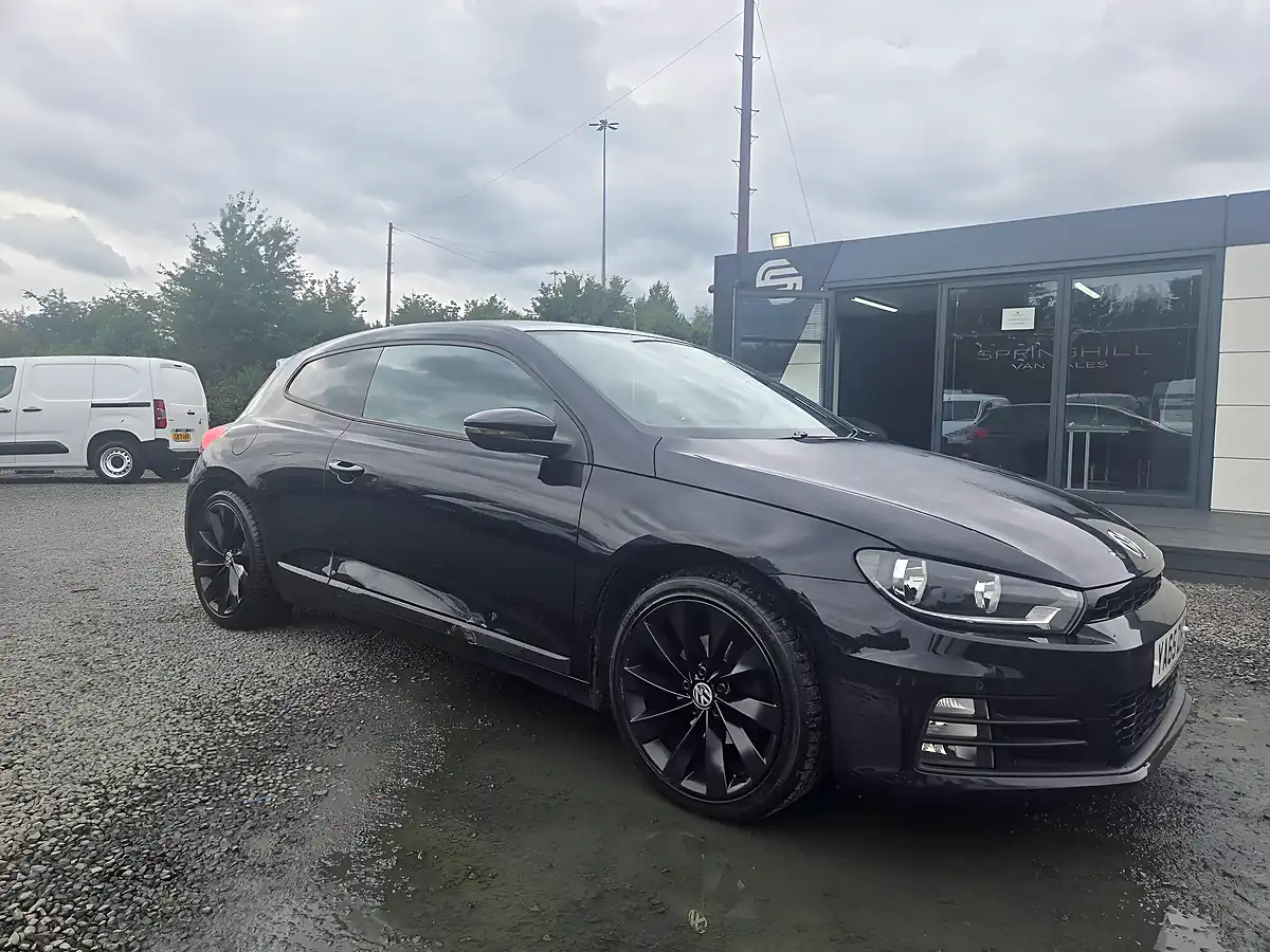Used 2016 Volkswagen Scirocco GT Black - Front View