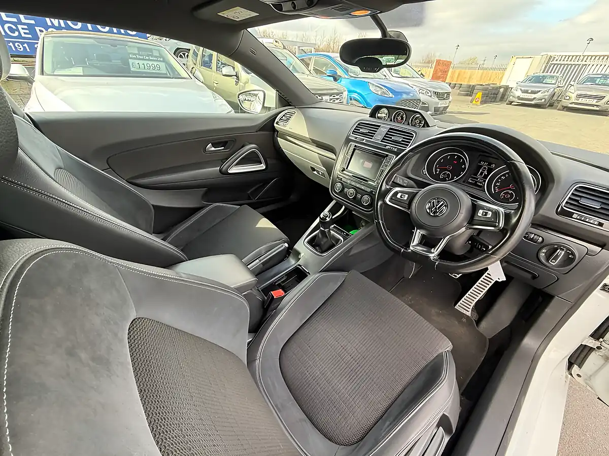 Used 2016 Volkswagen Scirocco GT Edition White - Interior and Exterior details 2