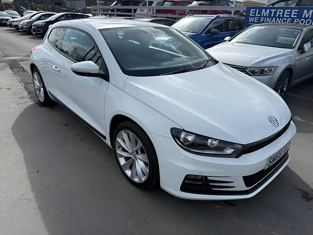 Used 2016 Volkswagen Scirocco GT Edition White - Interior and Exterior details 9