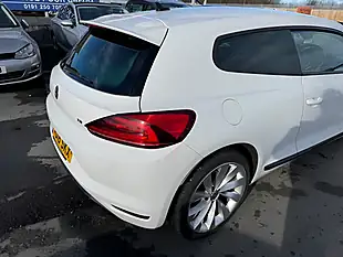 Used 2016 Volkswagen Scirocco GT White - Interior and Exterior details 13