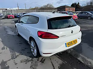 Used 2016 Volkswagen Scirocco GT White - Interior and Exterior details 4