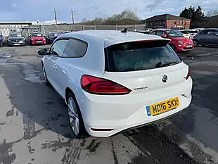Used 2016 Volkswagen Scirocco GT White - Interior and Exterior details 5