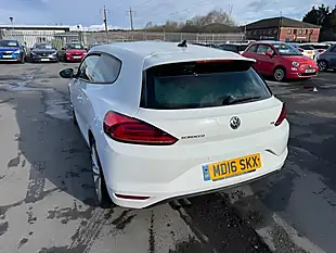 Used 2016 Volkswagen Scirocco GT White - Interior and Exterior details 6