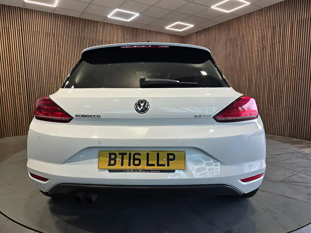 Used 2016 Volkswagen Scirocco GT White - Interior and Exterior details 6