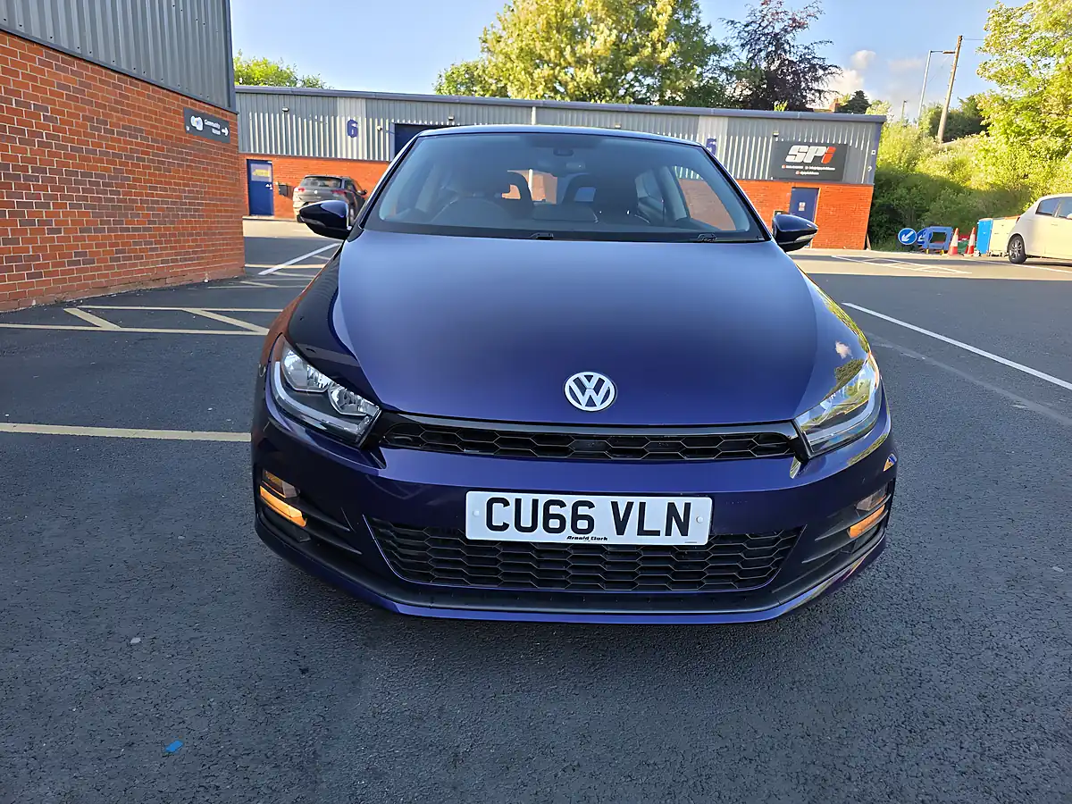 Used 2016 Volkswagen Scirocco Purple - Front View