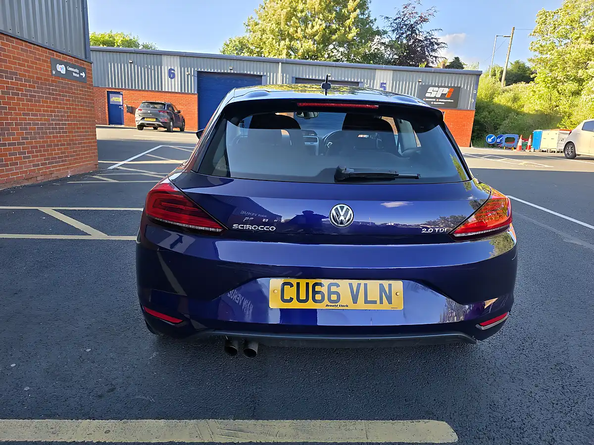 Used 2016 Volkswagen Scirocco Purple - Interior and Exterior details 7