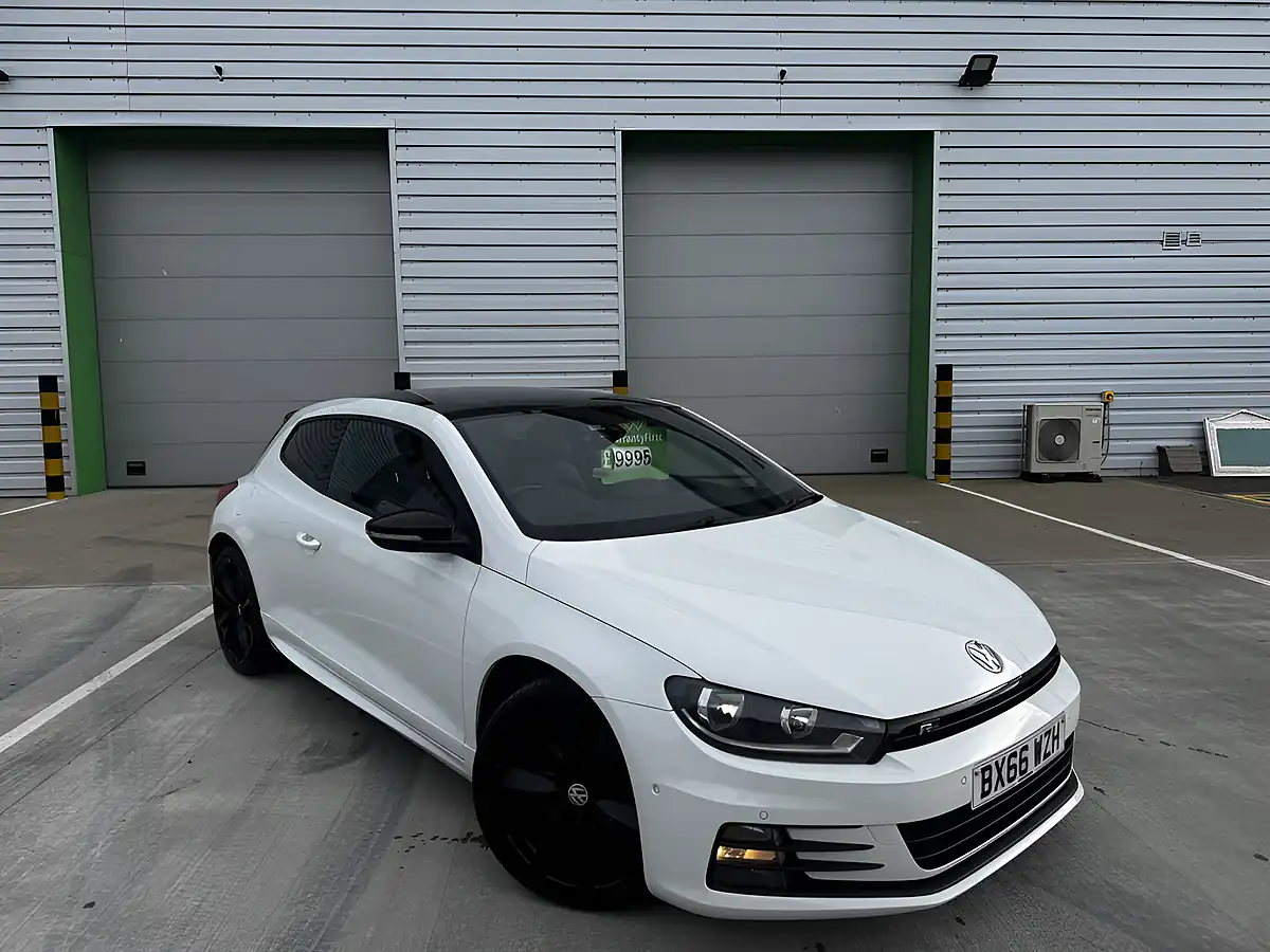 Used 2016 Volkswagen Scirocco R-Line Black Edition White - Front View