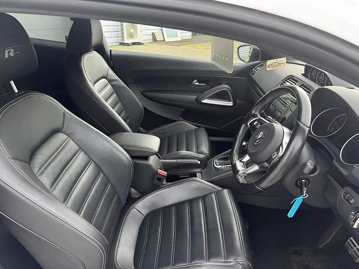 Used 2016 Volkswagen Scirocco R-Line Black Edition White - Interior and Exterior details 10