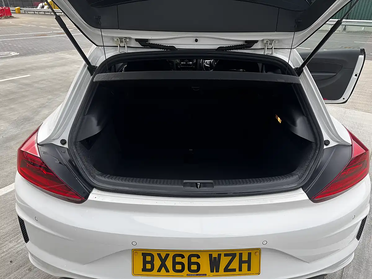 Used 2016 Volkswagen Scirocco R-Line Black Edition White - Interior and Exterior details 13