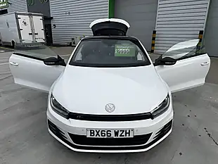 Used 2016 Volkswagen Scirocco R-Line Black Edition White - Interior and Exterior details 14