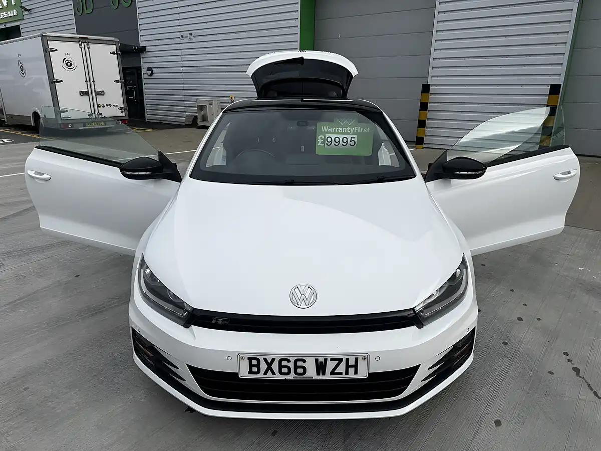 Used 2016 Volkswagen Scirocco R-Line Black Edition White - Interior and Exterior details 14