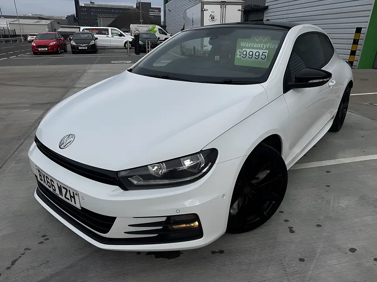 Used 2016 Volkswagen Scirocco R-Line Black Edition White - Interior and Exterior details 3