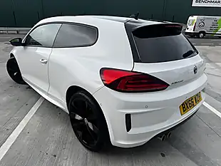 Used 2016 Volkswagen Scirocco R-Line Black Edition White - Interior and Exterior details 4