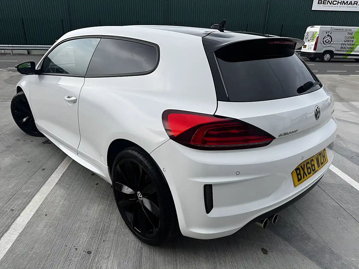 Used 2016 Volkswagen Scirocco R-Line Black Edition White - Interior and Exterior details 4