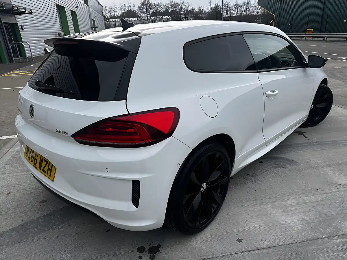 Used 2016 Volkswagen Scirocco R-Line Black Edition White - Interior and Exterior details 5