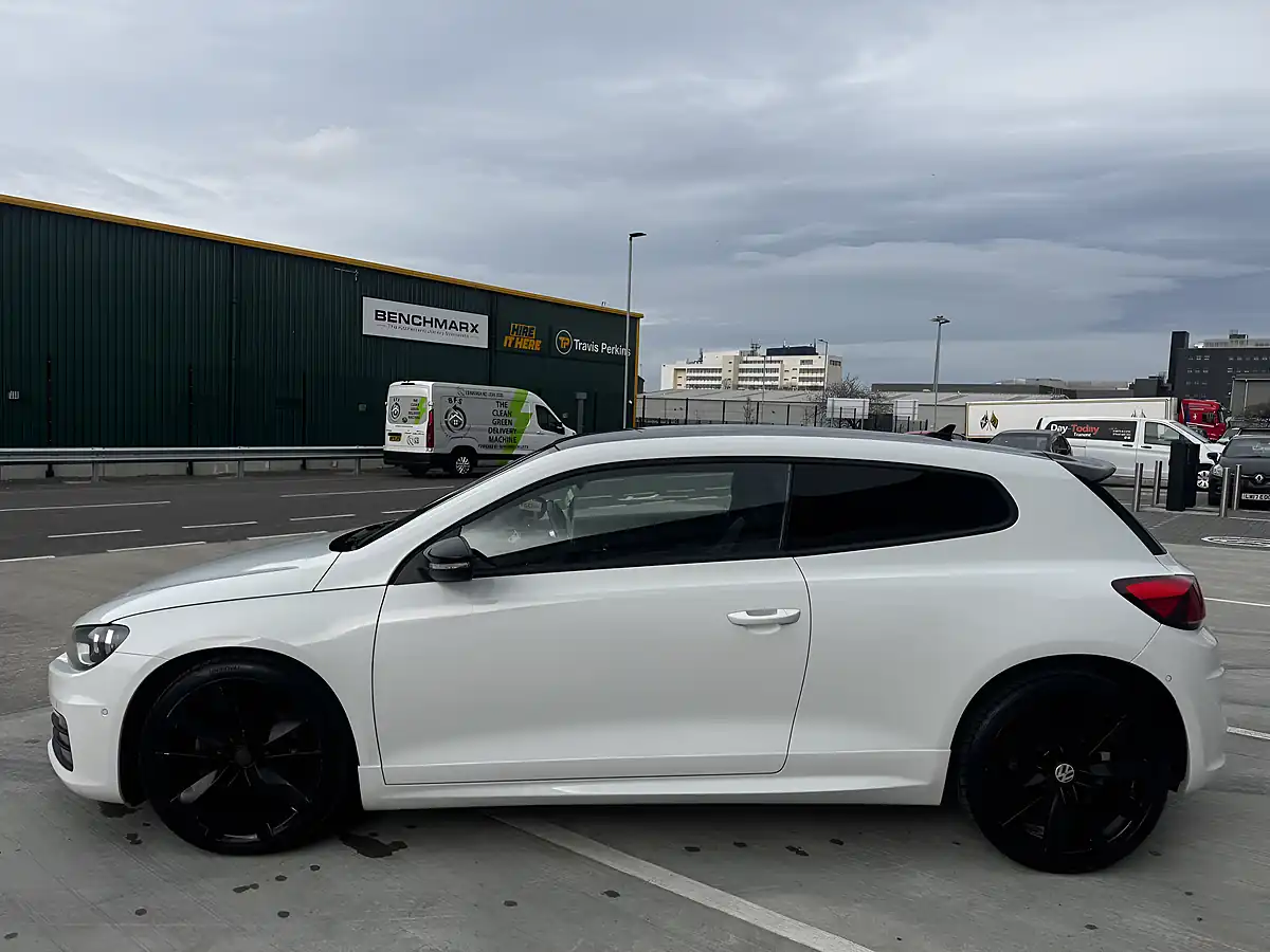 Used 2016 Volkswagen Scirocco R-Line Black Edition White - Interior and Exterior details 7