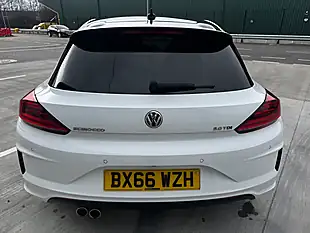 Used 2016 Volkswagen Scirocco R-Line Black Edition White - Interior and Exterior details 9