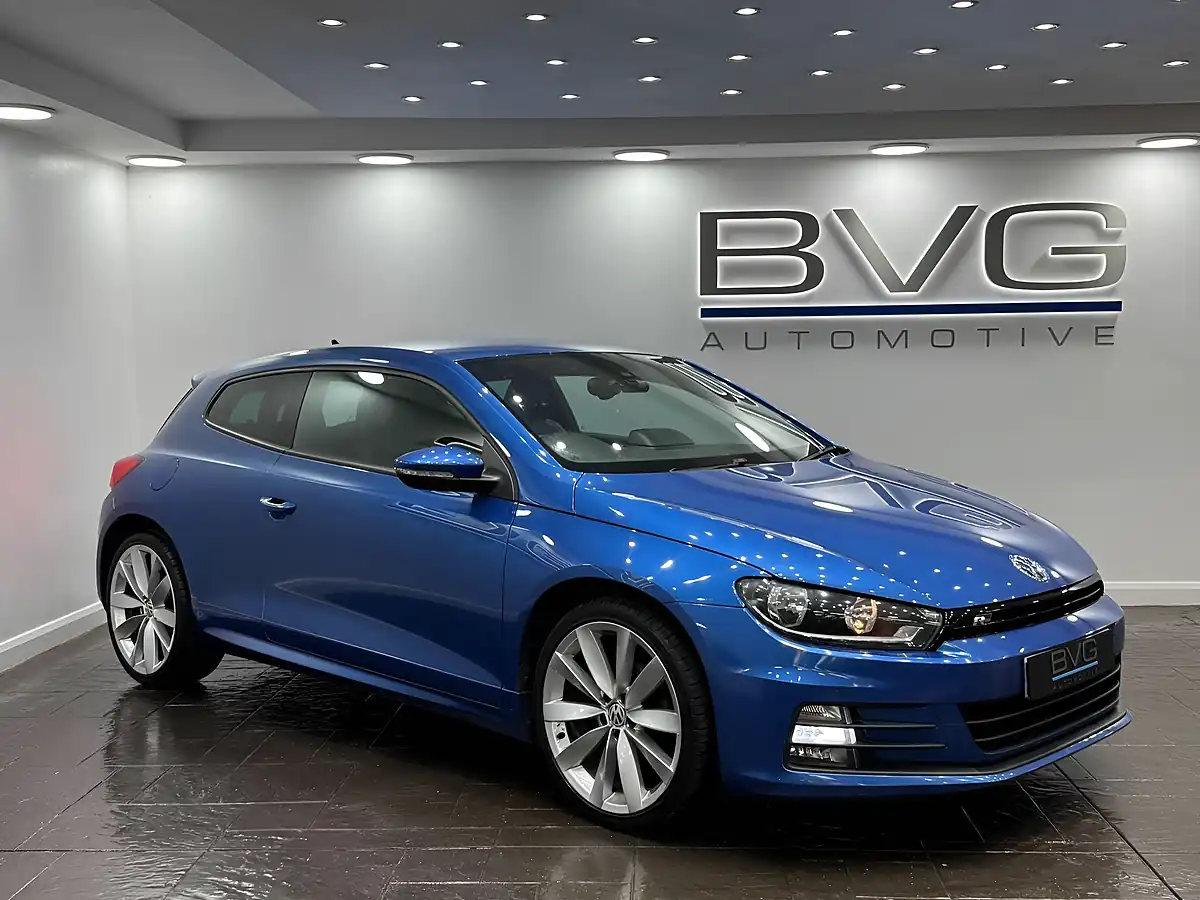 Used 2016 Volkswagen Scirocco R-Line Blue - Front View